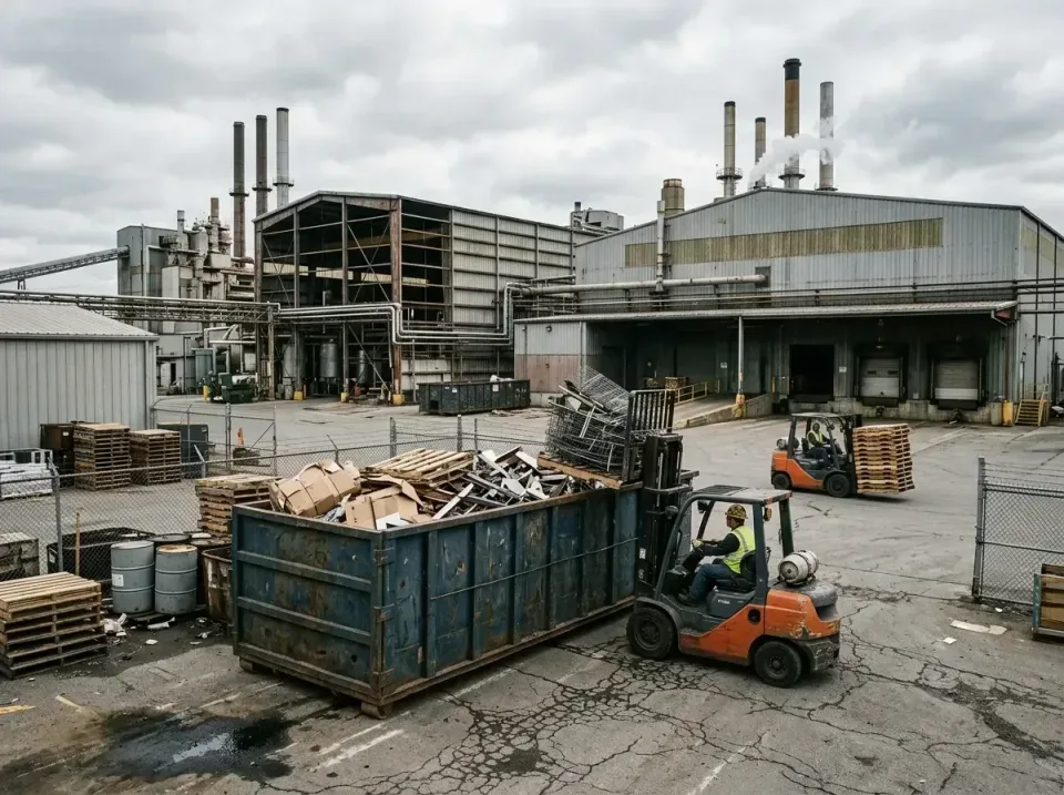 industrial-factory-scrap-conta-003 — frequently asked questions, Cheap Roll-off Dumpster Rentals in Monfort Heights, OH